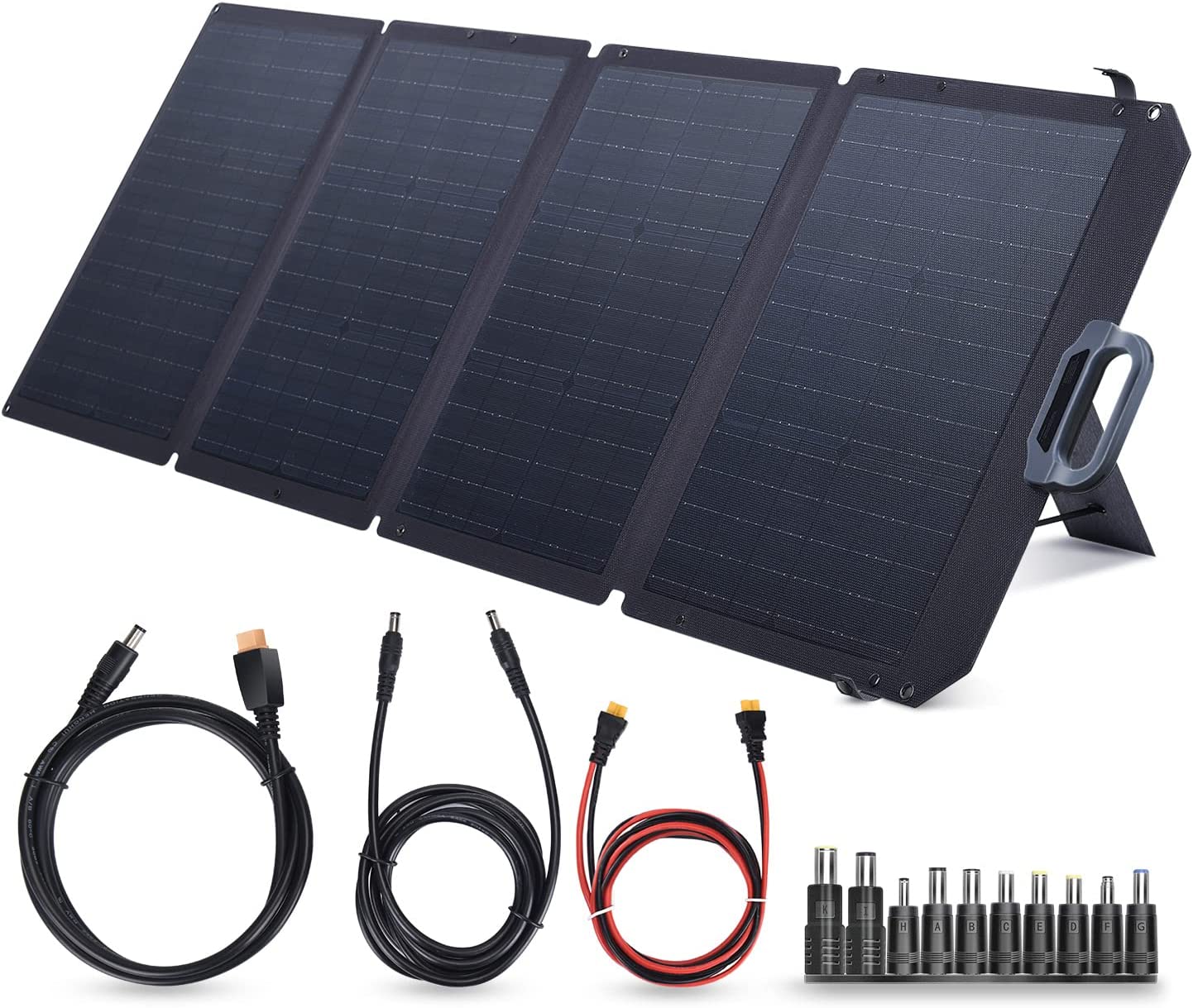 Solar Charger Power Bank 27000mAh with 4 Solar Panels