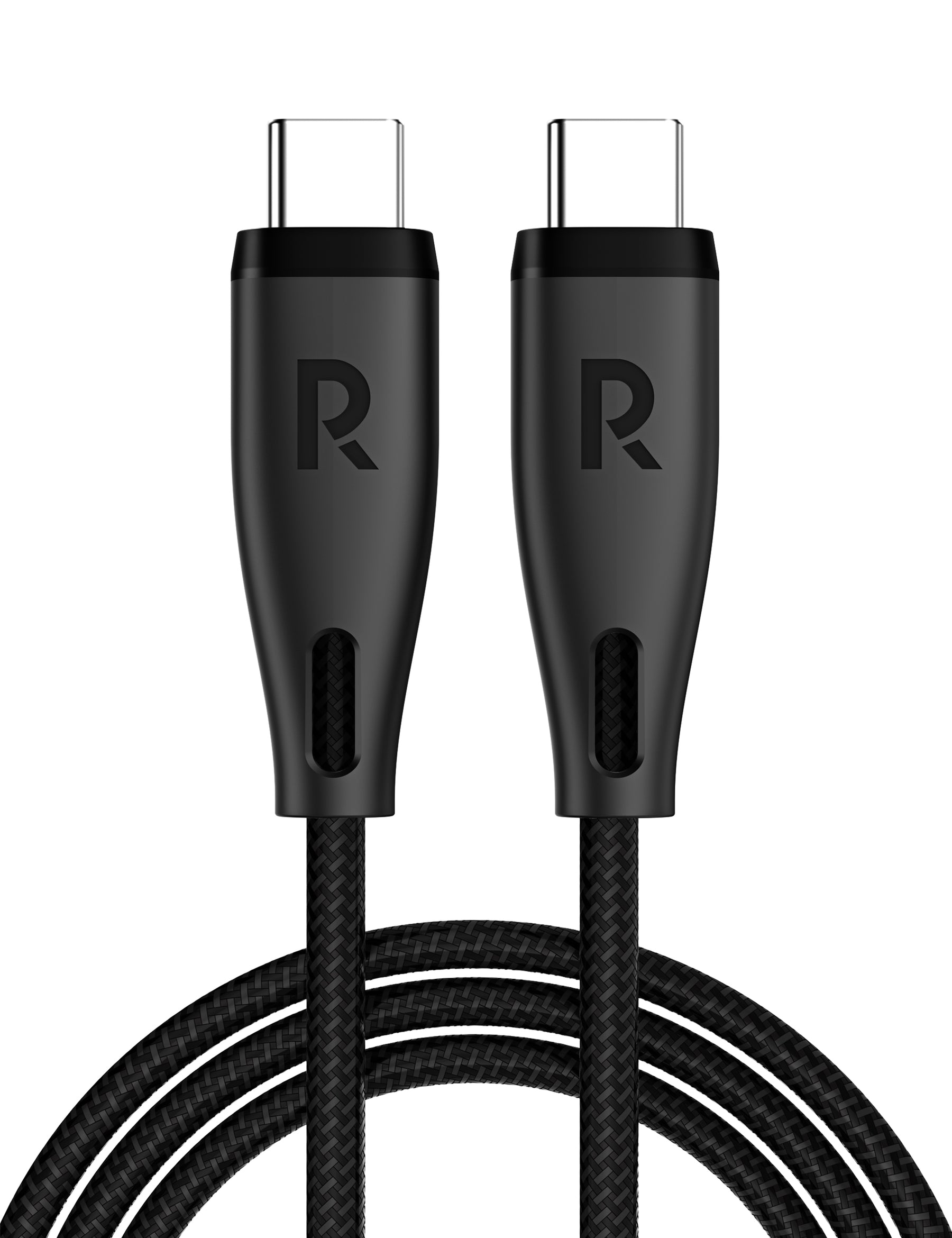 RAVPower RP-CB1037 60W C-C 1.2M USB2.0 3A Cable Black