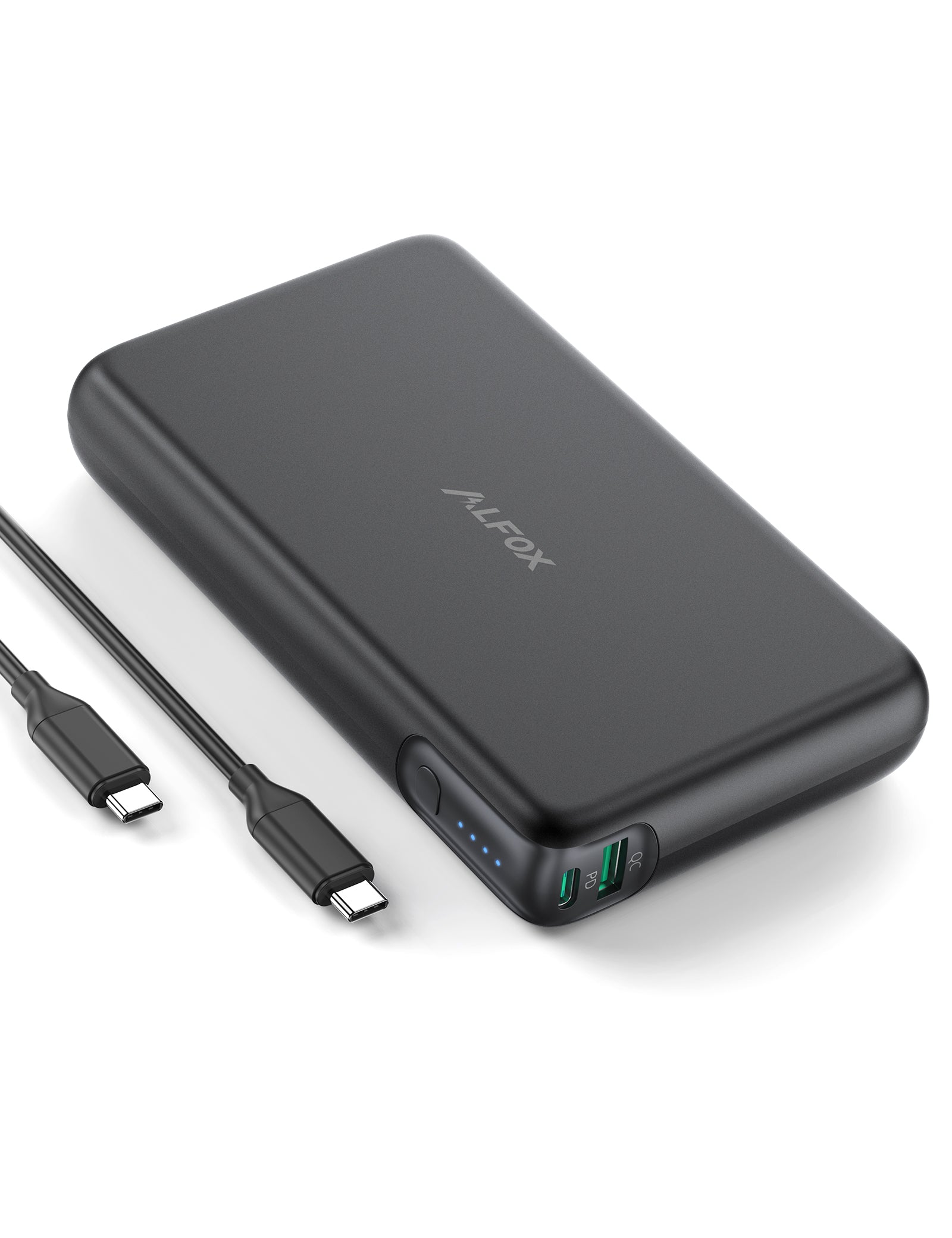 Laptop Power Bank 65W USB C 30000mAh with Flashlight, Portable Laptop  Charger Super Fast Charging 4-Port PD3.0 External Battery Pack for iPhone  13/12