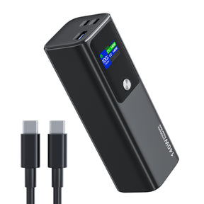 RAVPower 140W Portable Laptop Charger, 27000mAh Power Bank with 2 USB-C Output 2024