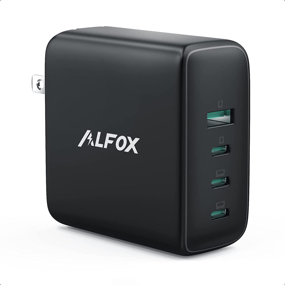 Alfox 100W USB C Charger Block PD 3.0 PC006, Fast Charging Station for