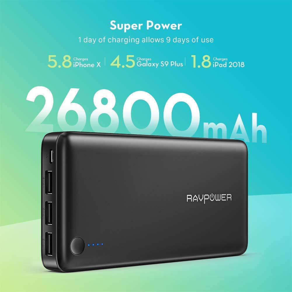 Rockz 5000mAh Power Bank- Dual Port